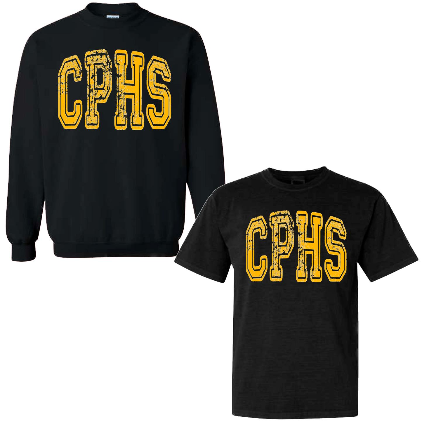 CPHS Black Crewneck/Tee