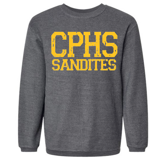 CPHS SANDITES CORDED SWEATSHIRT