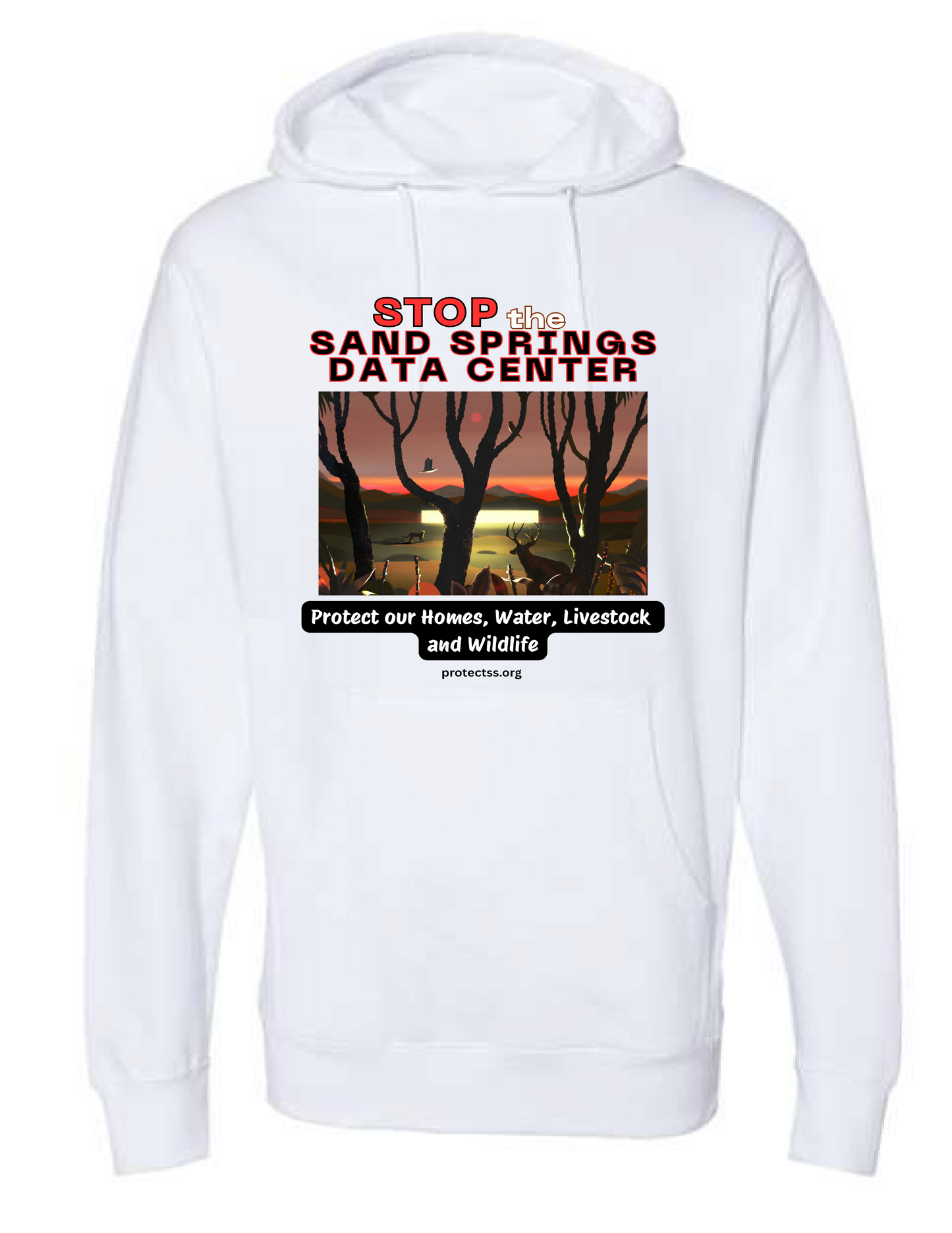 STOP SS DATA CENTER HOODIE