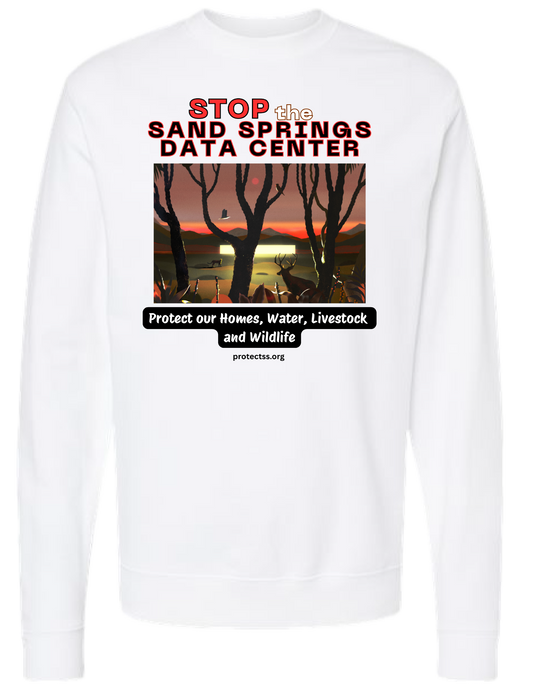 STOP SS DATA CENTER SWEATSHIRT