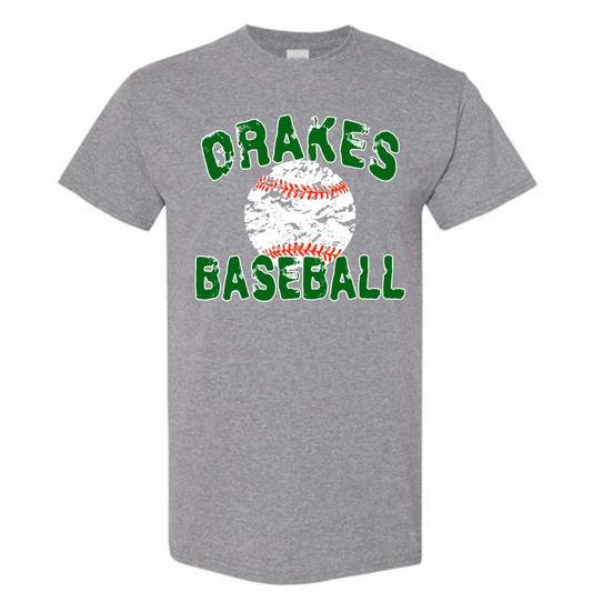 Drakes Distressed Baseball Tee
