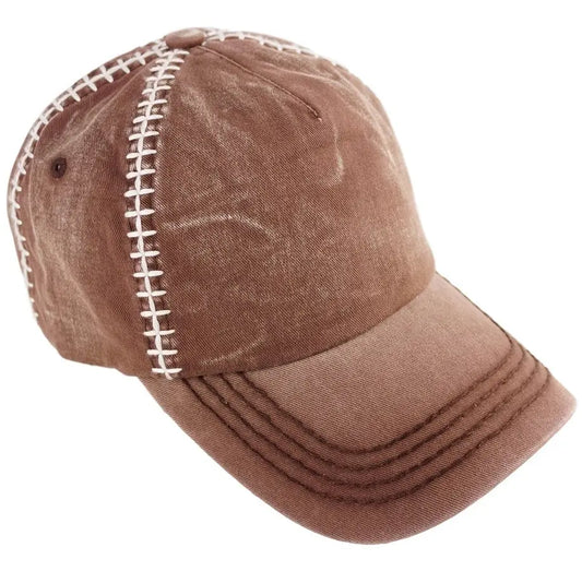Custom Football Stitch Hat