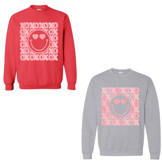 YOUTH xoxo smiley sweathirt