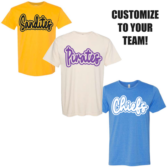 Custom Outline PUFF Tee