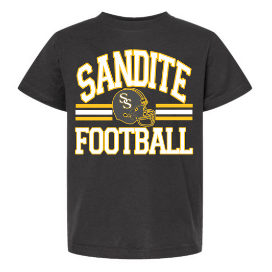 Sandite Football Helmet Black