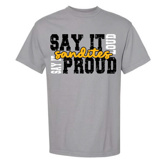 Sandites Loud & Proud Tee