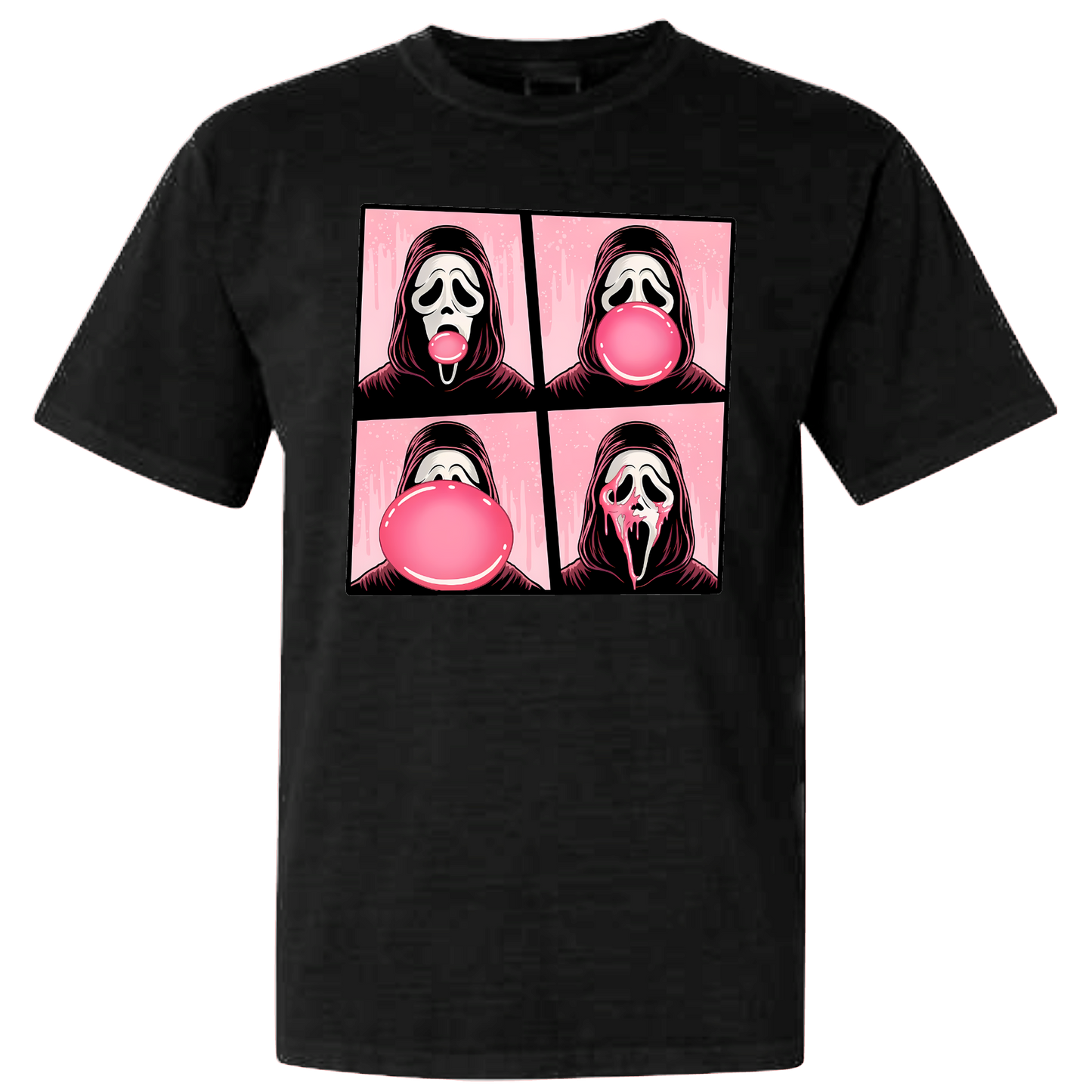 Black Scream Bubble Tee