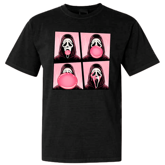 Black Scream Bubble Tee