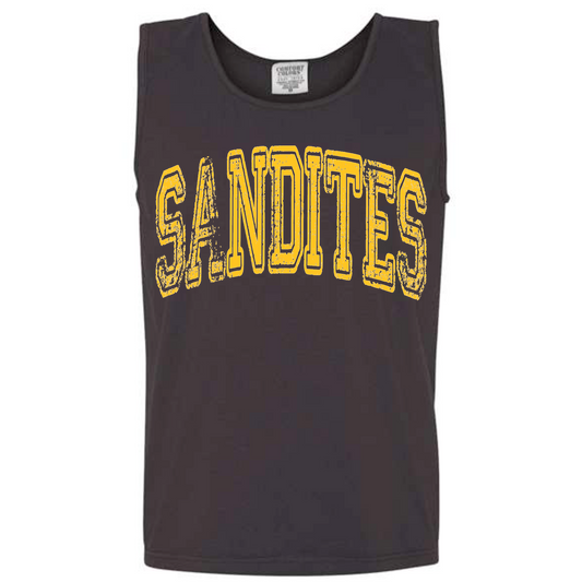Custom Comfort Colors Distressed Tank