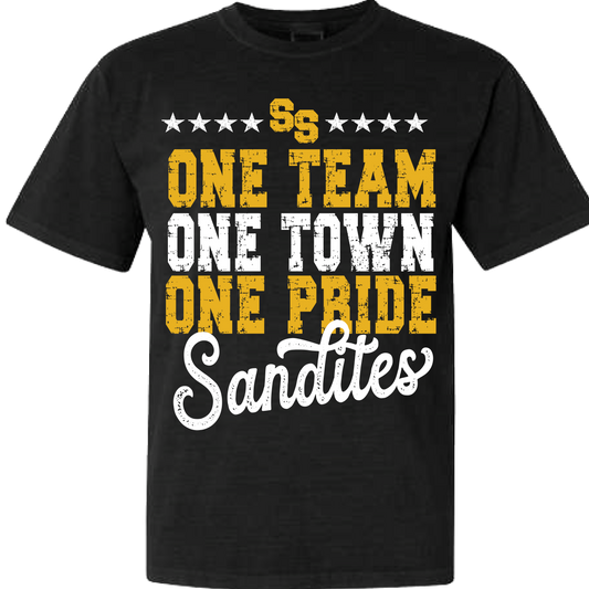Sandites One Team Tee
