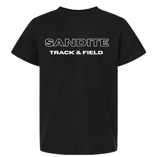 Sandite Track & Field Logo Tee