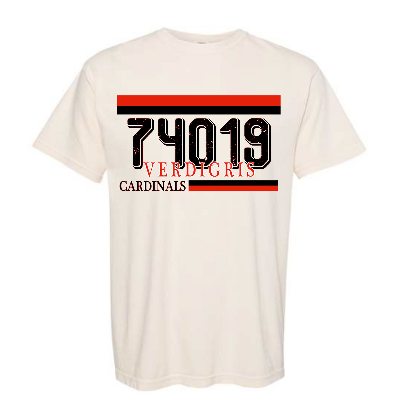 Verdigris Zip Code Tee