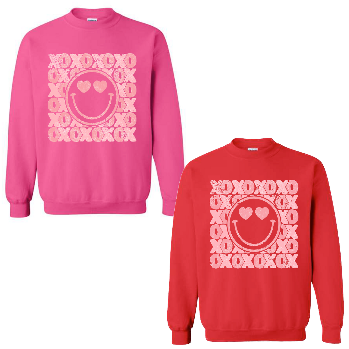 XOXO SMILEY SWEATSHIRT