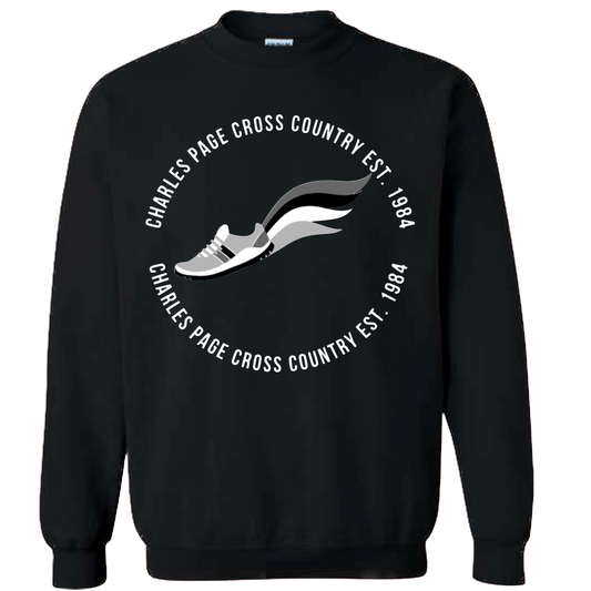 CPHS Cross Country Logo Black Sweatshirt/Hoodie